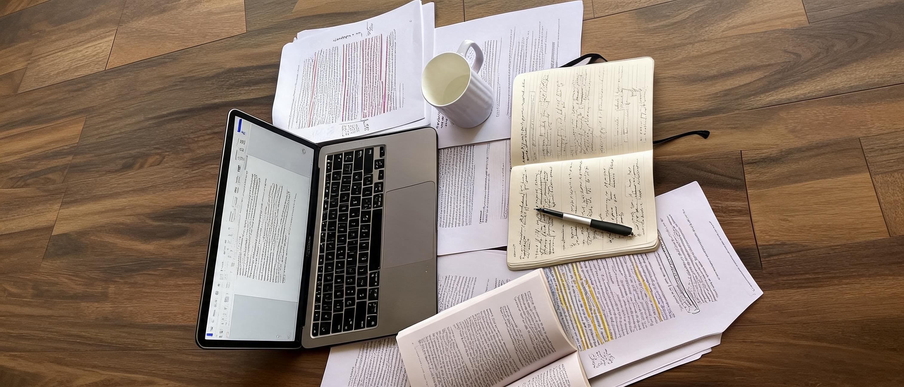Consulente fiscale che analizza documenti e grafici finanziari aziendali